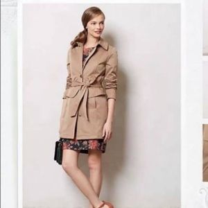 Anthropologie Trench Coat